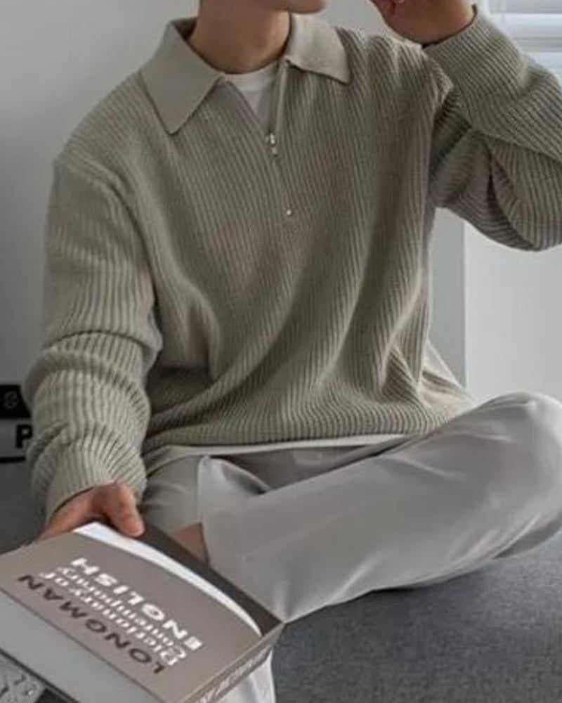 Cesare Half-Zip Pullover