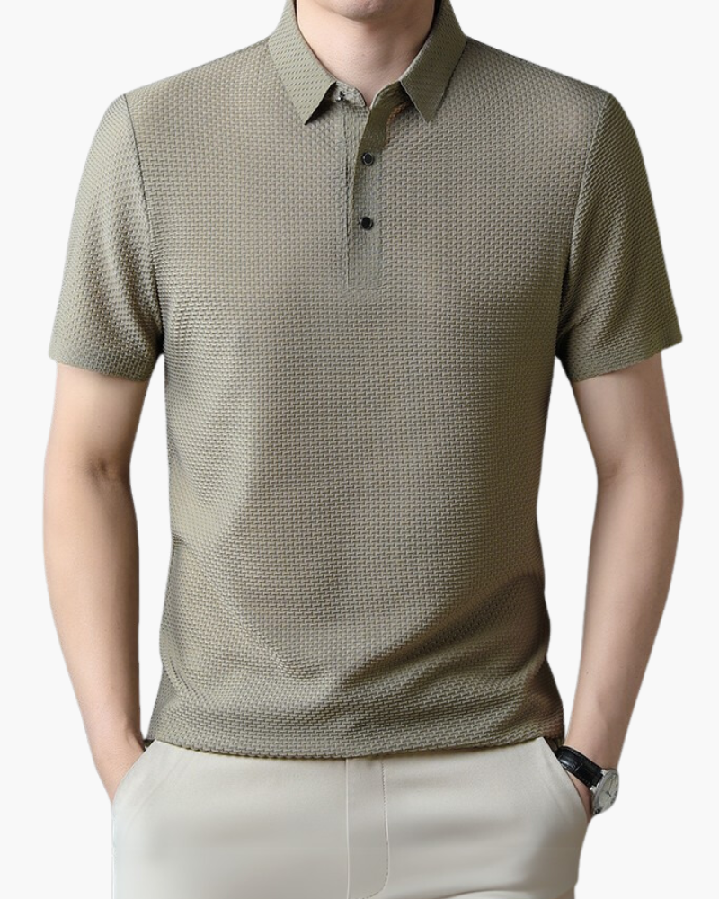 Majestätisches Seidenpolo – knitterfrei