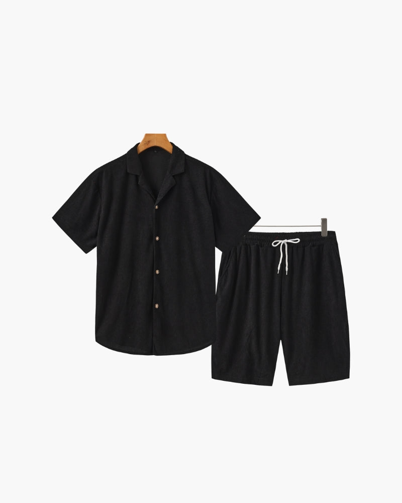Das Riviera-Samt-Cord-Set