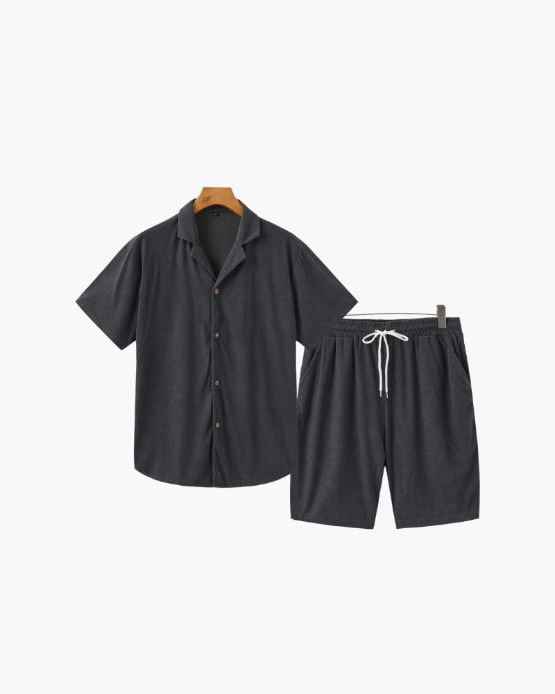 Das Riviera-Samt-Cord-Set
