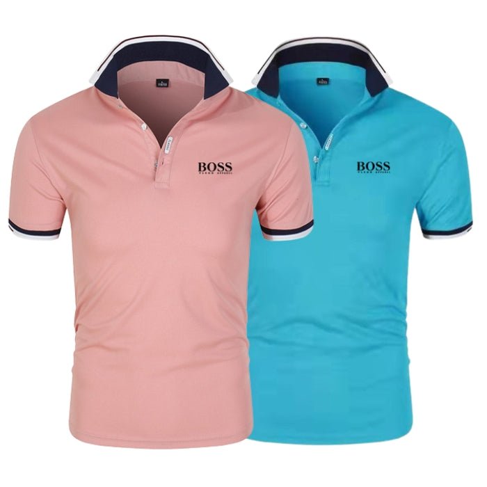 [Kaufen 1, Erhalten 2] Premiere Polohemd-Set – Profi-Linie (2er-Pack)